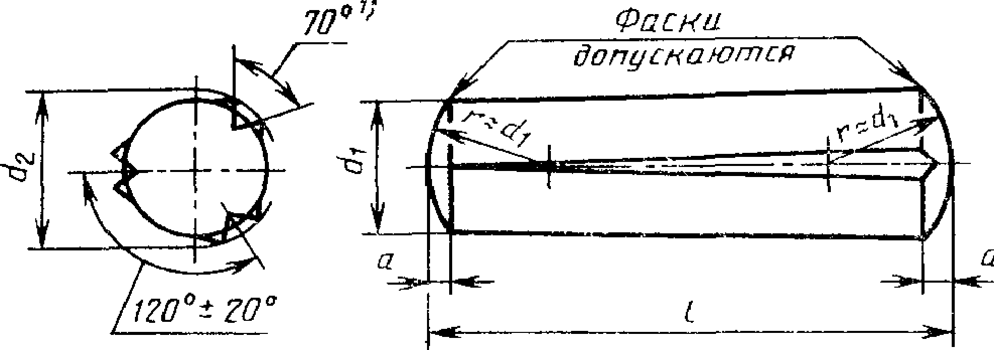 Штифт ГОСТ 10773-10774 Штифт ГОСТ 10773-10774